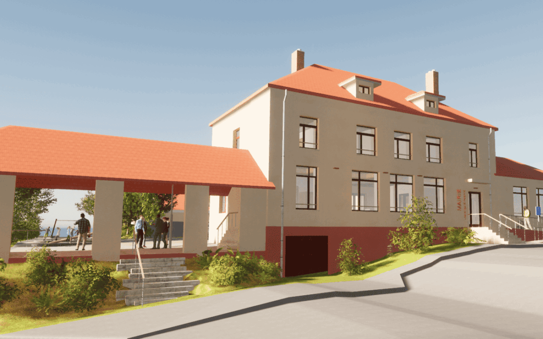 RET396 – Transformation d&rsquo;une école en mairie et salle associative