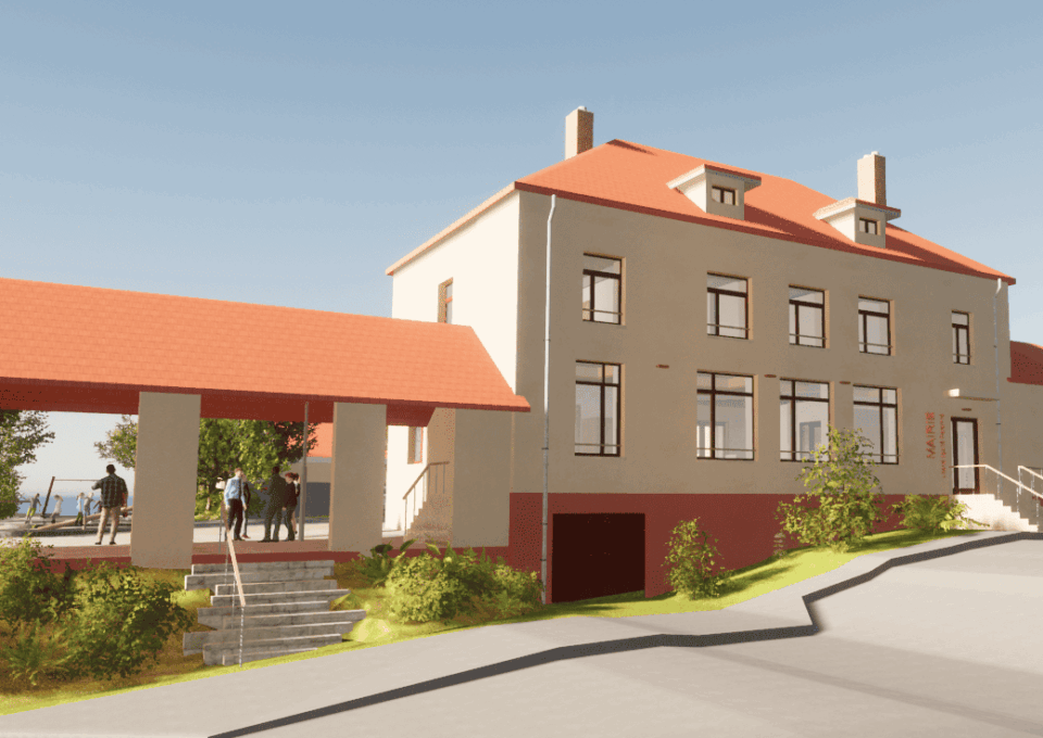 RET396 – Transformation d’une école en mairie et salle associative