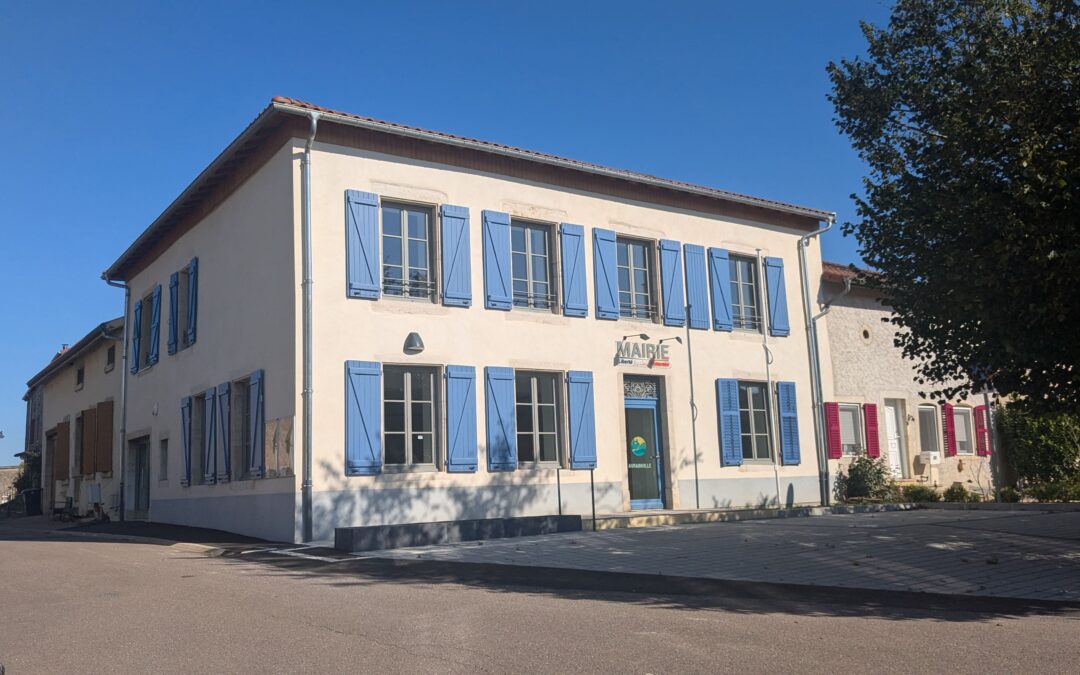 RET351 – Restructuration d&rsquo;une mairie et création de deux logements